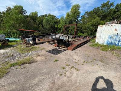 2004 Fontaine Magnitude MH55 55 Ton Hyd Detach Tri/A Lowboy w/ 2010 Fontaine S/A Stinger
