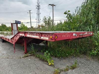 2004 Trail King TK70RG-412 T/A 35 Ton Lowboy