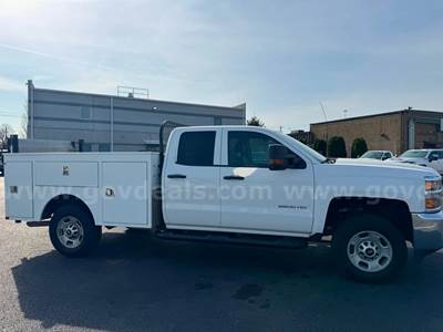 2019 CHEVROLET 2500 HD 4X4 DOUBLE CAB SERVICE BODY