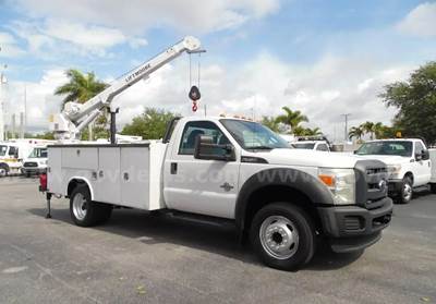 2015 Ford F-450 Diesel Crane Service Truck