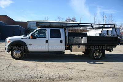 2013 Ford F-550 CREW CAB PICKUP 4-DR, 6.7L V8 OHV 16V DIESEL.