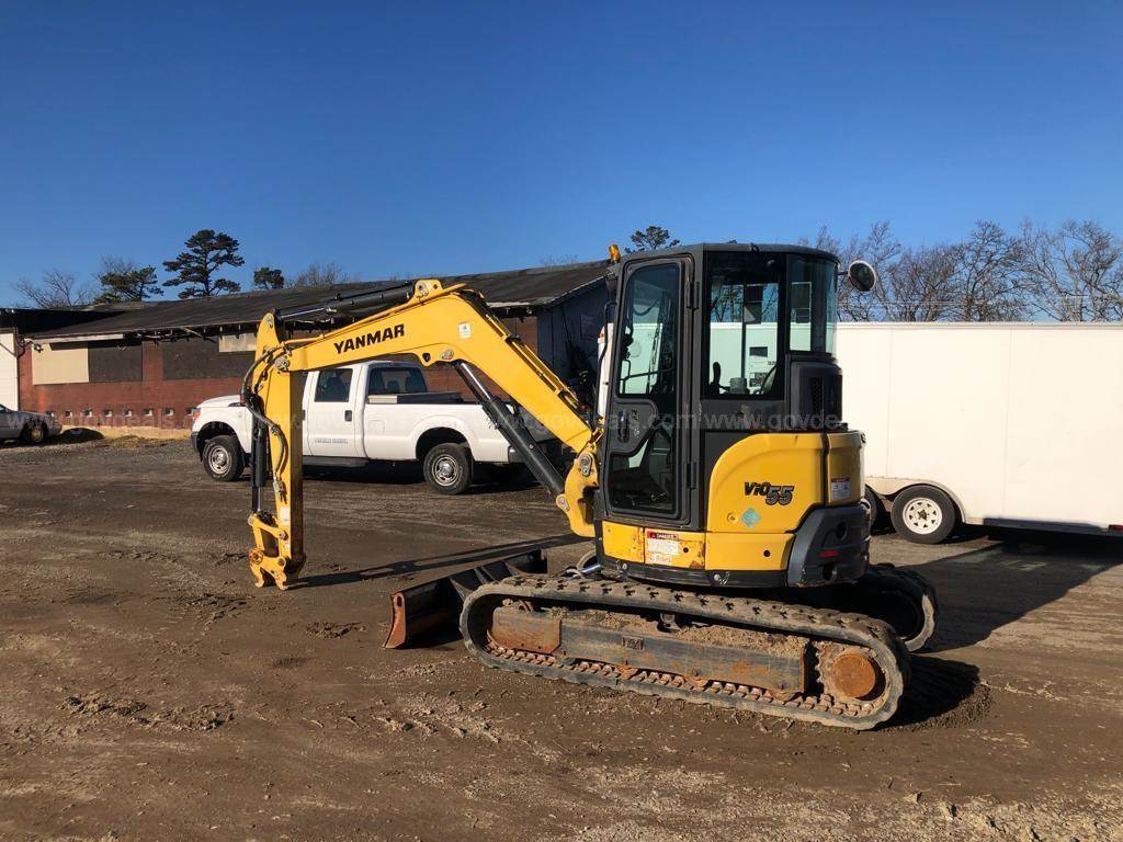 Yanmar Vio556A Mini Excavator For Sale, 2,318 Hours Toms River, NJ