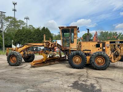 1987 CAT 14G Motor Grader w/Ripper