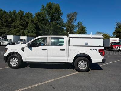 2024 FORD F-150 CREW CAB, 4X4, COMMERCIAL WORK CAP