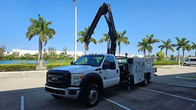 2016 Ford F-550 4WD V8 TDSL 6.7L - HIAB XS 077