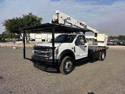2022 Ford F-550 Flat Bed Bucket Truck  Regular Cab DRW 4WD