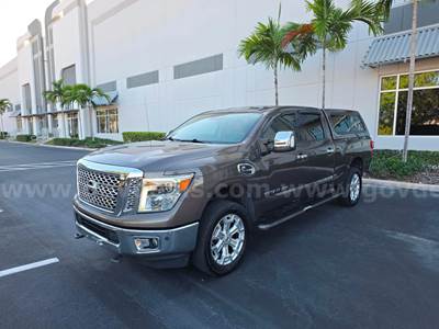 2016 NISSAN TITAN 4WD V8 TDSL CREW CAB 5.0L SL DIESEL.