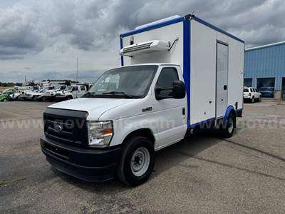 2024 Ford E-350 Reefer Truck Thermo King Unit Electric Standby
