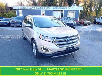 2017 Ford Edge SEL ....MARYLAND INSPECTED !!! ONLY 31760 MILES !!!