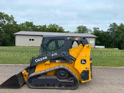 2017 John Deere 317G Track Loader