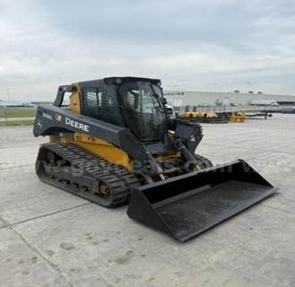 2020 JOHN DEERE 333G TWO-SPEED HIGH FLOW COMPACT TRACK LOADER.