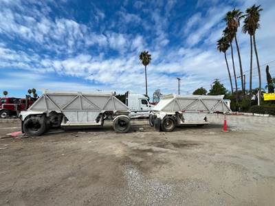 Total of 4 Bottom Dump / Belly Dump Trailer Sets being offered in a Bundle Package