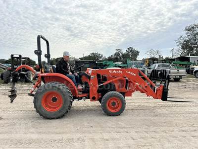 2022 Kubota L3901HST Tractor with Multiple Attachments