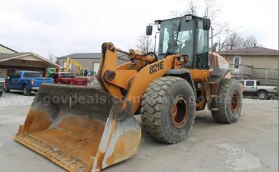 2007 Case 821E 4WD Articulated Wheel Loader