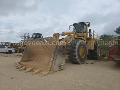 2007 Caterpillar 992G Articulated Wheel Loader -Inoperable
