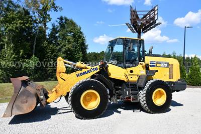 2019 Komatsu WA270-8 4WD Articulated Wheel Loader
