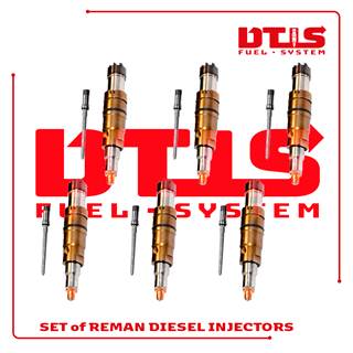 Premium 5579415 Cummins ISX15 – 6 Injectors Set – $2,700.00 + $900.00 Core Free Shipping in all orders