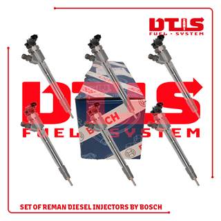 0986435251 (2014 – 2019) – 6 Injectors Set – $1,080.00 + $600.00 CORE CHARGE FREE SHIPPING IN ALL ORDERS