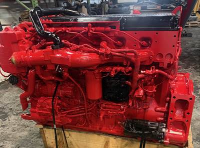Used 2014 Cummins ISX15 550HP CPL3939 Diesel Engine Running Good Warranty