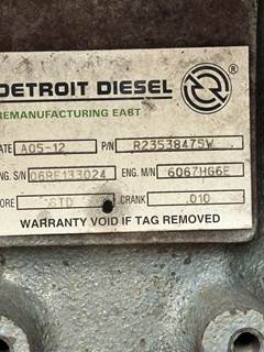 2009 Detroit Series 60 14.8L DDEC VI Engine