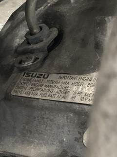 2003 Isuzu 8GF1XS Engine