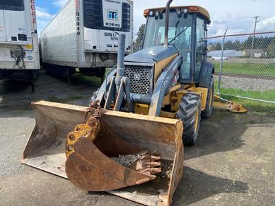John Deere 310SJ 4x4 Backhoe Loader With Rear Stabilizers Diesel