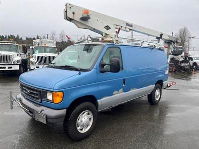 Ford Econoline E-350 Super Duty Cargo Van with 29 ft Versa Lift Bucket