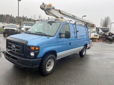 Ford Econoline E-350 Super Duty Cargo Van with 29 ft Versa Lift Bucket