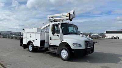 Freightliner M2 106 Altec Bucket Truck Diesel With Air Brakes