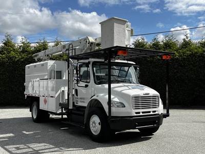 Freightliner M2 106 Business Class Terex Bucket Dump Truck With Air Brakes Diesel