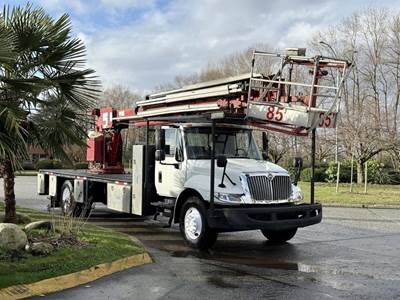 International 4300 Durastar  Bucket Flat Deck Truck 3 Seater Diesel