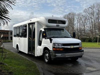 Chevrolet Express G4500 22 Passenger Bus With Wheelchair Ramp Off Road Use Only