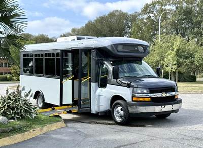 Chevrolet Express 4500 22-Passenger Wheelchair Accessible Bus