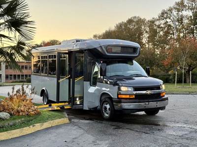 Chevrolet Express 4500 22-Passenger Wheelchair Accessible Bus