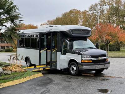Chevrolet Express 4500 22-Passenger Wheelchair Accessible Bus