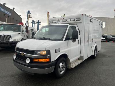 Chevrolet Express G3500 Cube Van Ex Ambulance