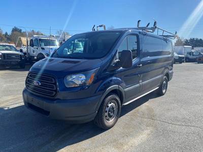 Ford Transit 150 Van Low Roof Cargo Van. 130-in. WB With Ladder Rack and Shelving
