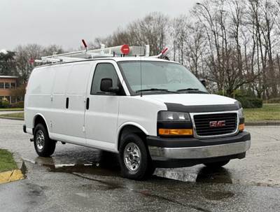 GMC Savana 2500 Cargo Van 6.0L V8 with Work Shelving and Rear Storage