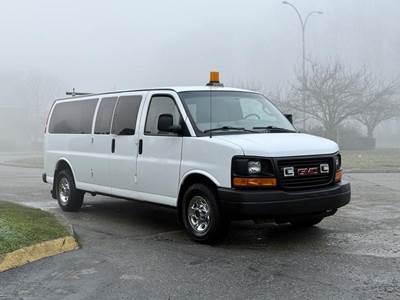GMC Savana G3500 Extended Cargo Van with Work Station and Traffic Control Equipment