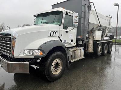 Mack Granite C60 Cement Tech Cement Mixture Truck Diesel Air Brakes