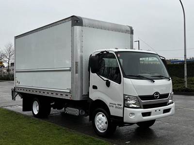 Hino 195 16 Foot Cube Van 3-Seater Diesel with Power Lift Tailgate