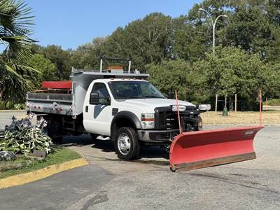 Ford F-450 SD Dump Box with Sander