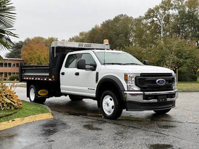 Ford F-550 XLT 4X4 12-Foot Diesel Dump Truck