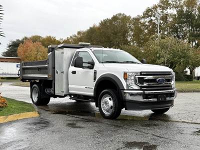Ford F-550 XL 4X4 Diesel Dump Truck with 9-Foot Bed