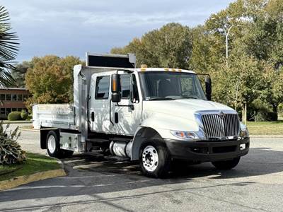 International 4300 10 Foot Dump Truck