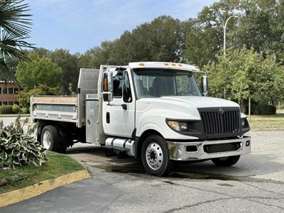 International TerraStar 10-Foot Diesel Dump Truck