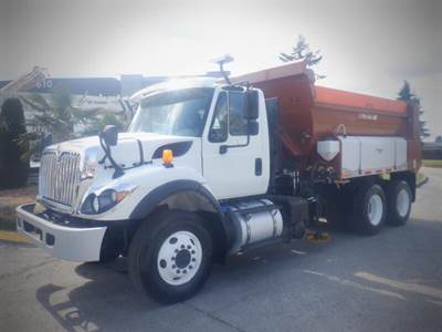 International WorkStar 7500 Tandem Axle Dump Truck with Air Brakes Diesel