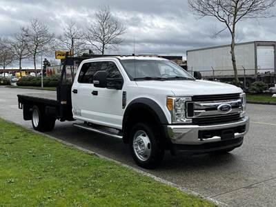 Ford F-550 4x4 SuperCrew 12 Foot Flatdeck 4WD