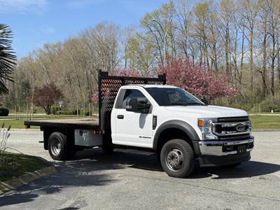 Ford F-550 XLT 4x4 Powerstroke Diesel 12-Foot Flatdeck