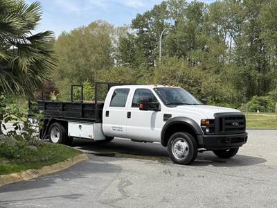 Ford F-550 Crew Cab 12-Foot Diesel Flatdeck